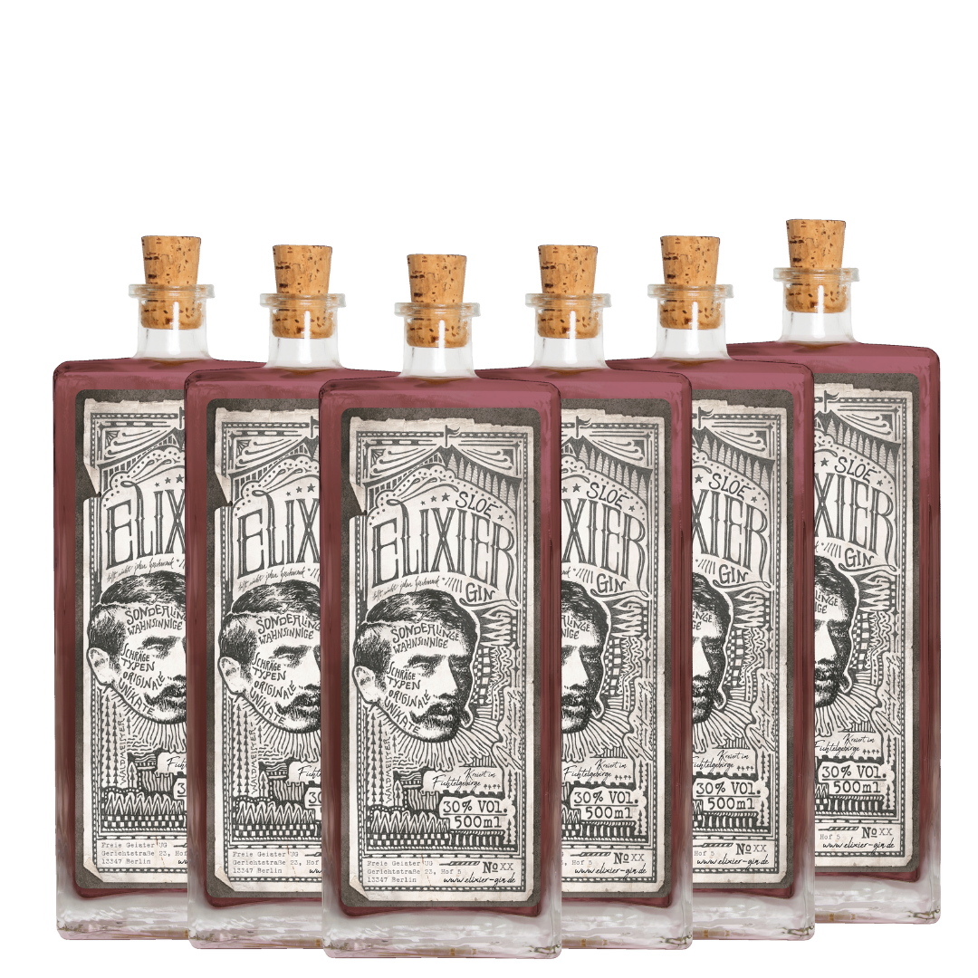 Elixier Sloe Gin | Kiste | 6x 50cl