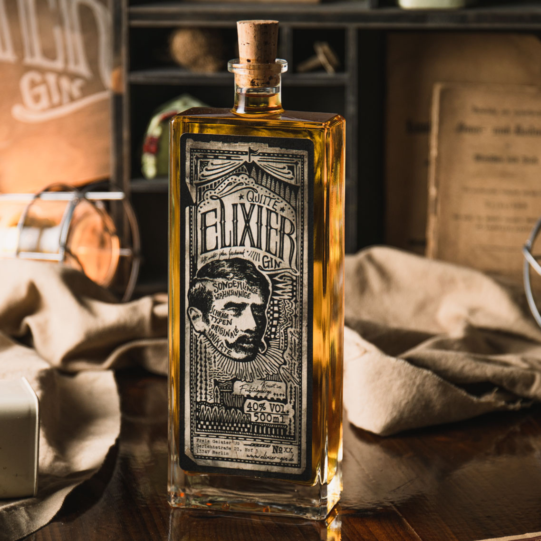 Elixier Quitten Gin | Kiste| 6x 50cl