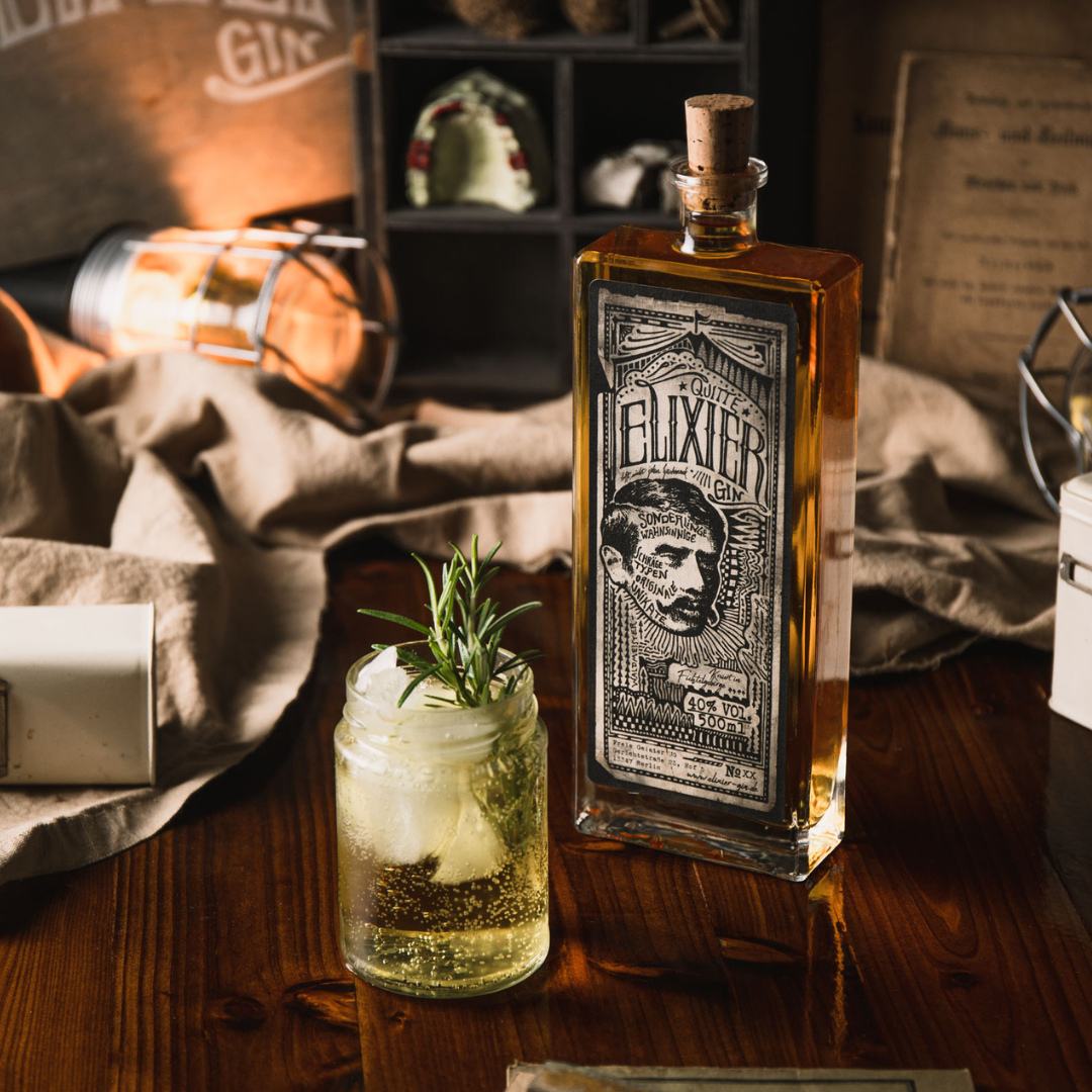 Elixier Quitten Gin | Kiste| 6x 50cl