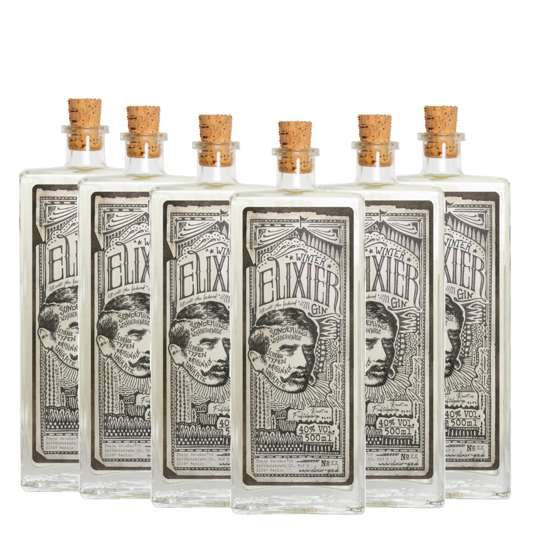 Elixier Winter Gin | Kiste | 6x 50cl